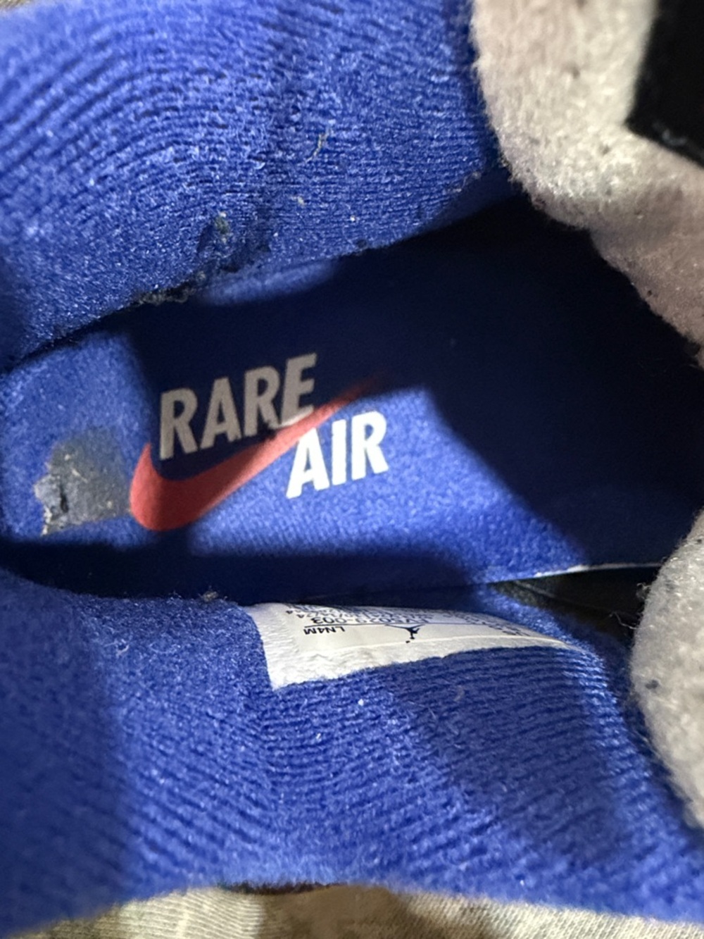 Jordan rare air retro 4 Nike sneakers-size 8.5 men’s - Picture 6 of 10